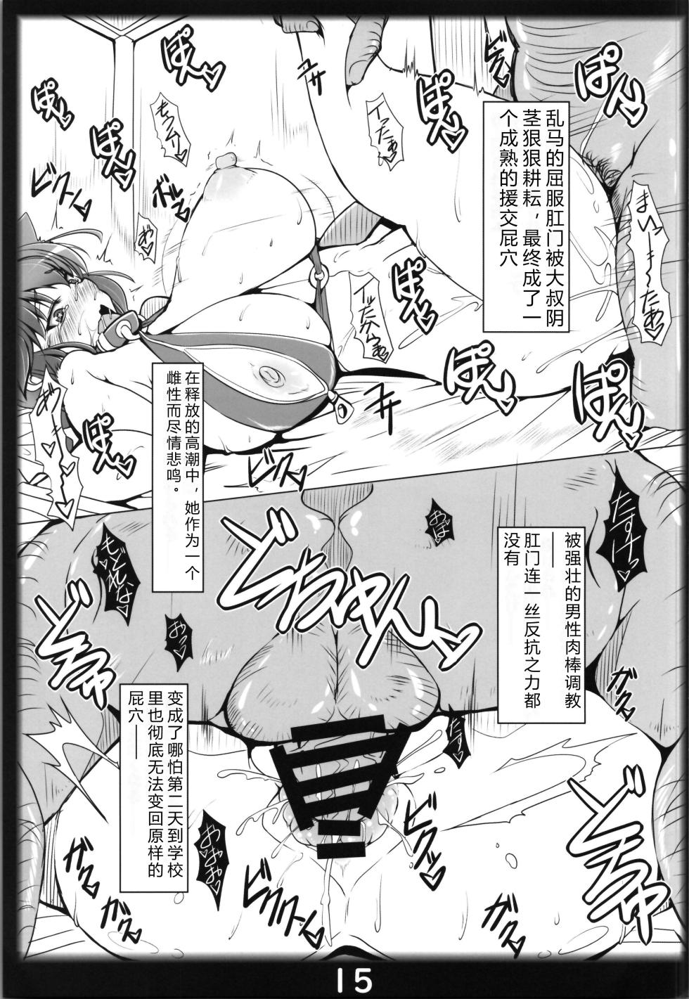 (C101) [Katamimi Buta (Kan Koromoya)] Ranma no Mama de ~Enkou Inmon Hen~ (Ranma 1/2) [Chinese] [风车机翻汉化] - Page 15