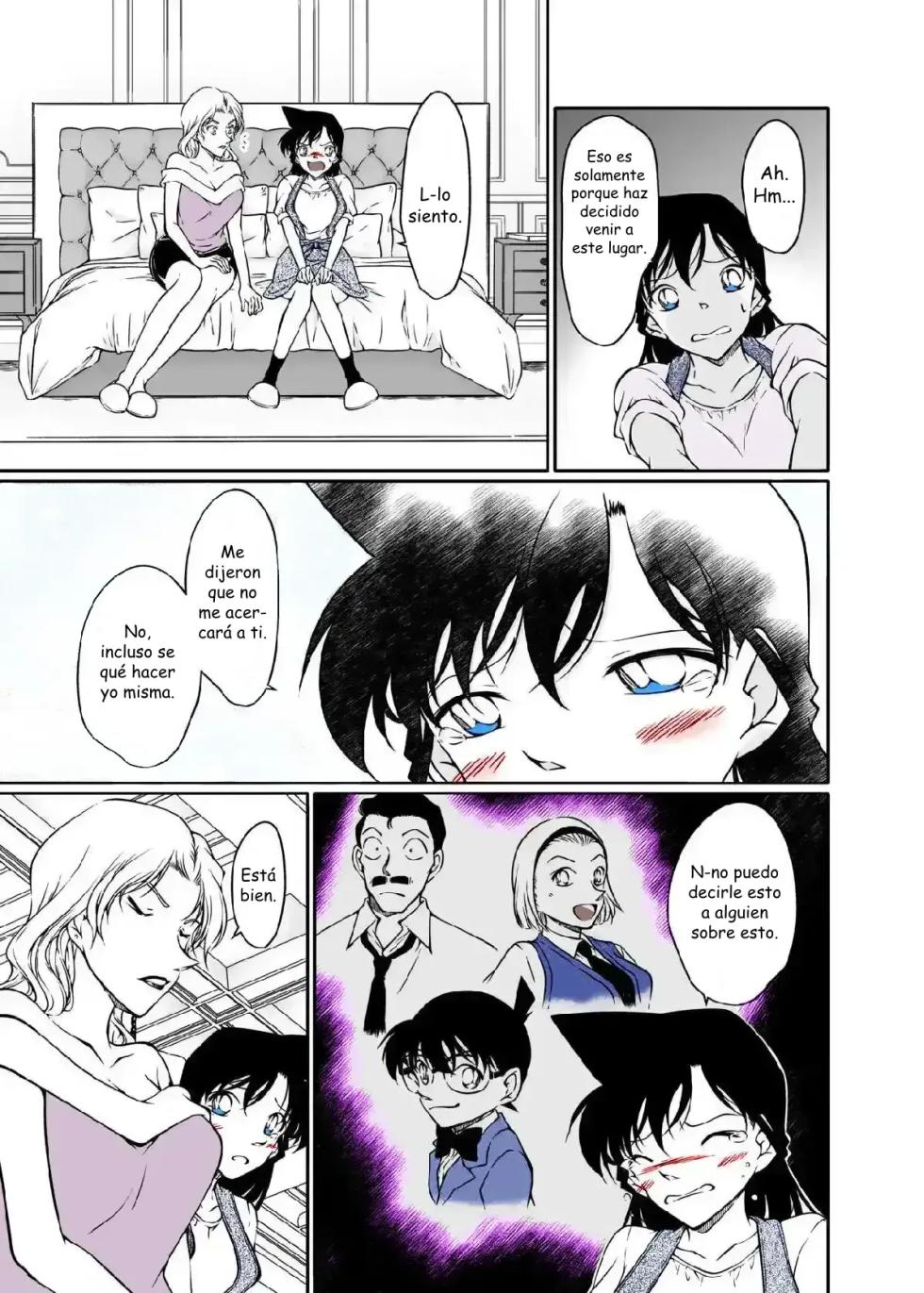 [mysteryfarm (Shiroyagi)] Kaiketsu Houhou wa Karada ni Oshiete Ageru | I'll tell my body how to solve it. (Detective Conan) [Spanish][Renasentista_313] [Digital] - Page 6