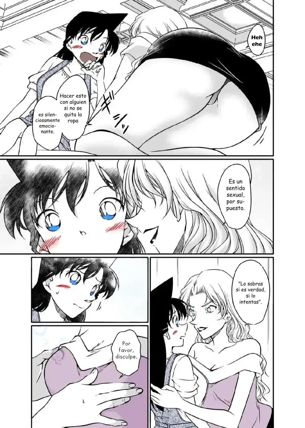 [mysteryfarm (Shiroyagi)] Kaiketsu Houhou wa Karada ni Oshiete Ageru | I'll tell my body how to solve it. (Detective Conan) [Spanish][Renasentista_313] [Digital] - Page 8