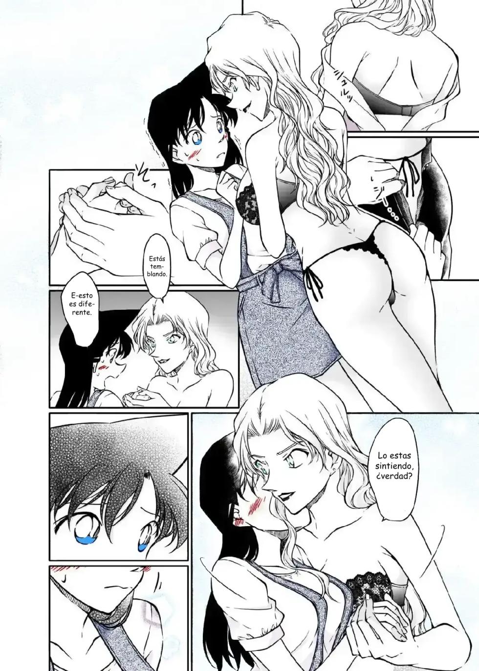 [mysteryfarm (Shiroyagi)] Kaiketsu Houhou wa Karada ni Oshiete Ageru | I'll tell my body how to solve it. (Detective Conan) [Spanish][Renasentista_313] [Digital] - Page 9