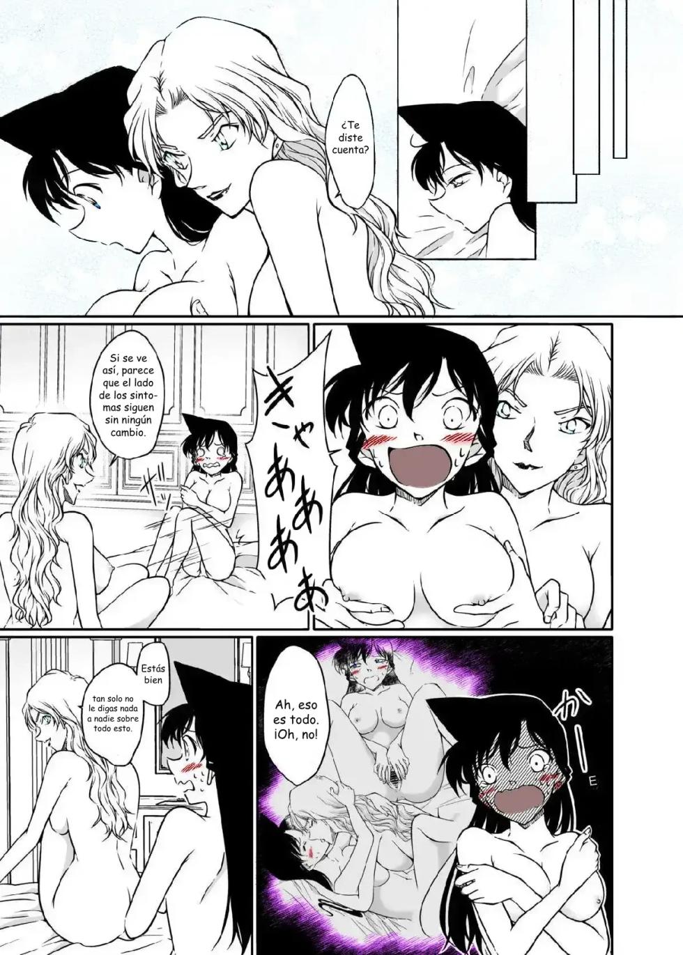 [mysteryfarm (Shiroyagi)] Kaiketsu Houhou wa Karada ni Oshiete Ageru | I'll tell my body how to solve it. (Detective Conan) [Spanish][Renasentista_313] [Digital] - Page 28