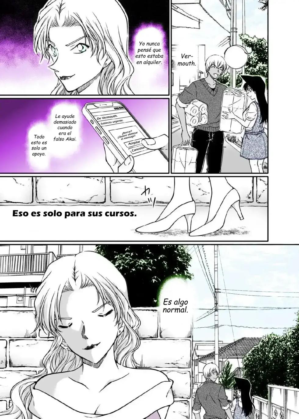 [mysteryfarm (Shiroyagi)] Kaiketsu Houhou wa Karada ni Oshiete Ageru | I'll tell my body how to solve it. (Detective Conan) [Spanish][Renasentista_313] [Digital] - Page 32