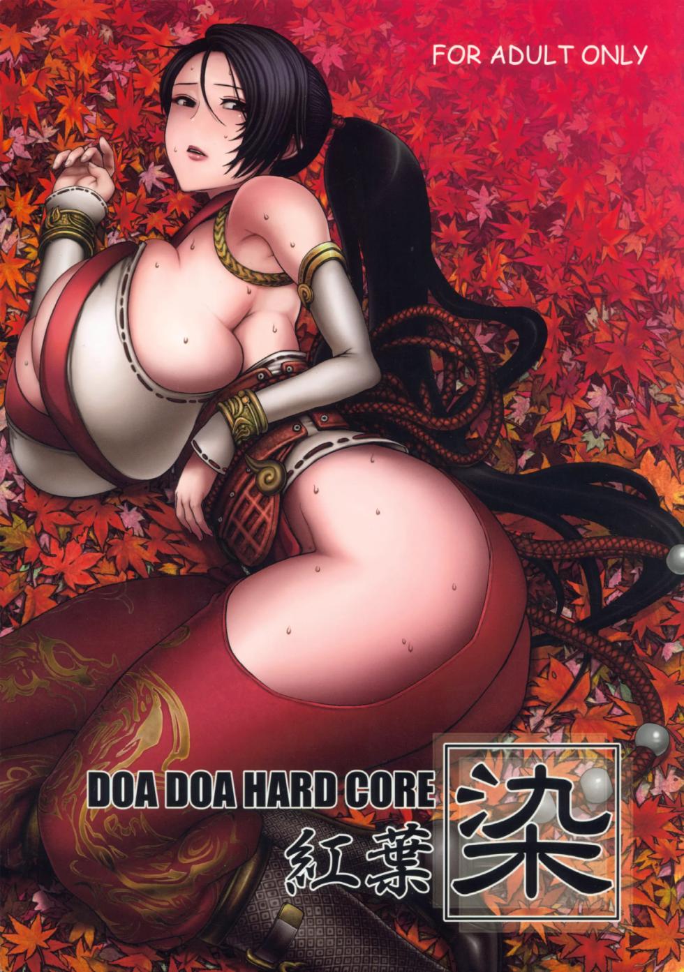 [Marumaru Arumajiro (Majirou)] DOA DOA HARD CORE Momijizome (Dead or Alive) [Korean] - Page 1