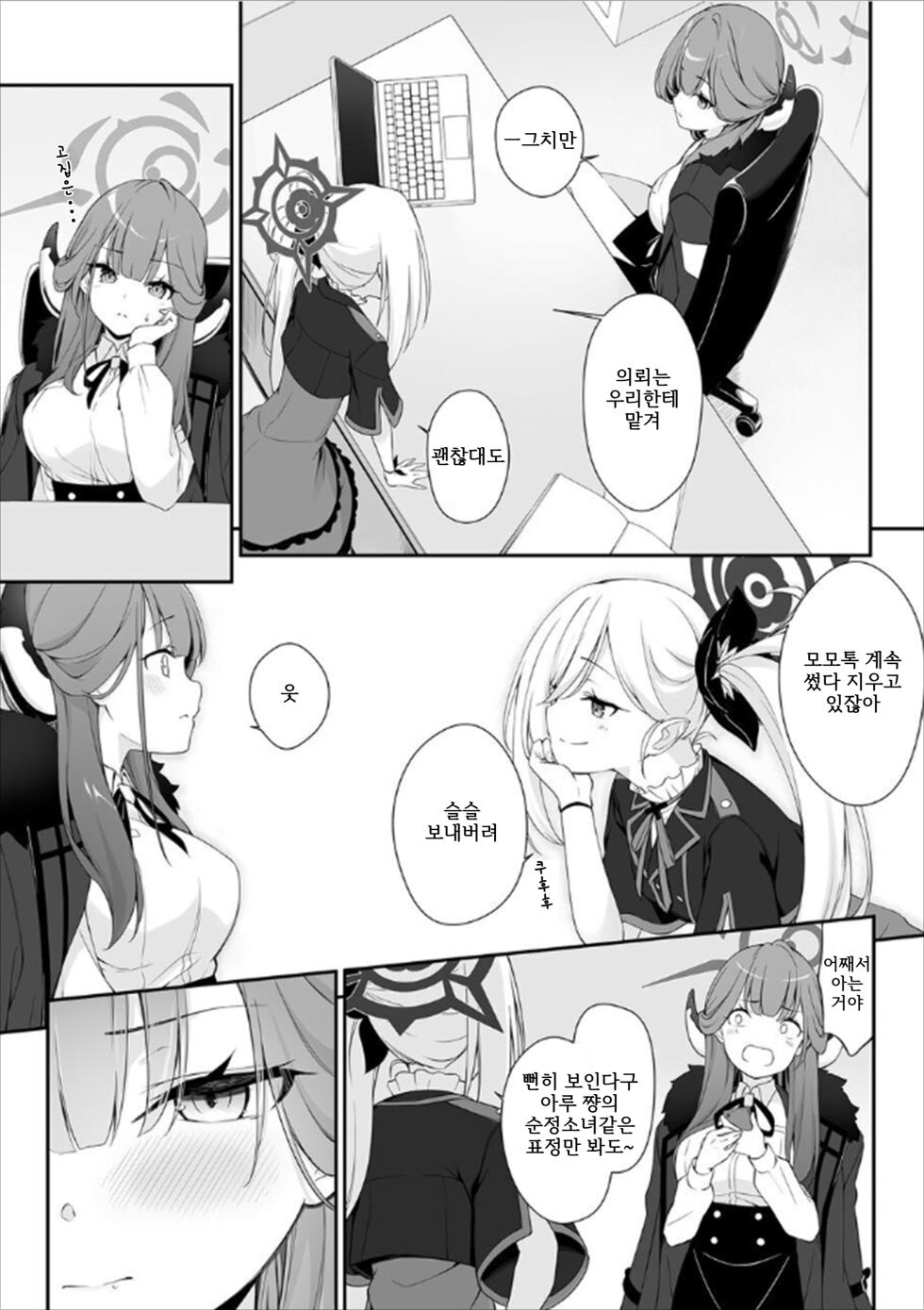 [Tuned by AIU (Aiu)] Dyed Crimson (Blue Archive) [Korean] [Digital] - Page 7