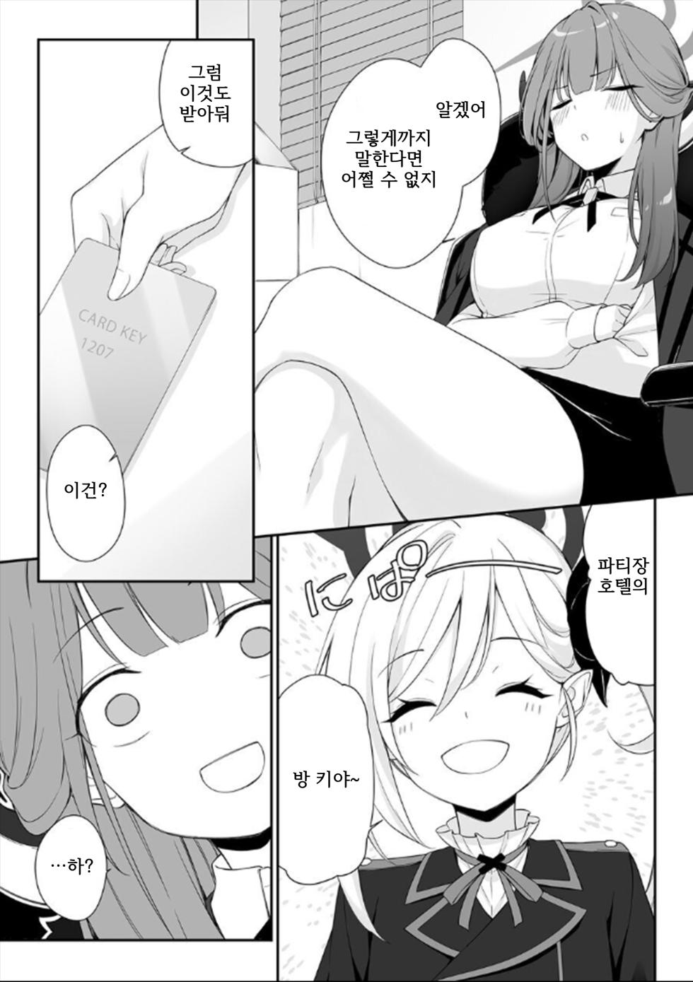 [Tuned by AIU (Aiu)] Dyed Crimson (Blue Archive) [Korean] [Digital] - Page 8