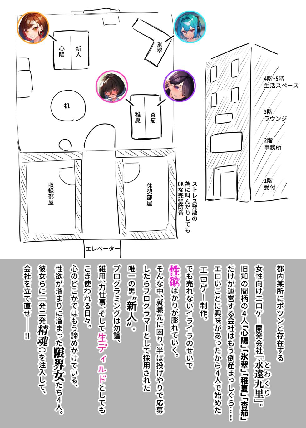 [Nietzsche (Sukechi)] Futanari Genkai Office Ladies "Tama Ari" - Page 2