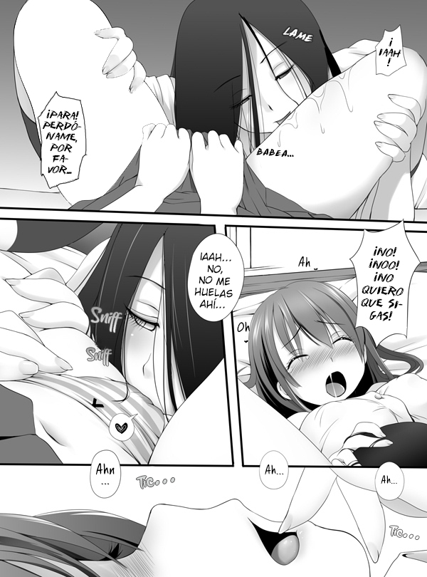 [Kozue Akari] Cunni ~Noroi no Les Play~ - Cunnilingus ~Vídeo lésbico maldito~ (The Ring) [Spanish] {Gisicom comics} - Page 3