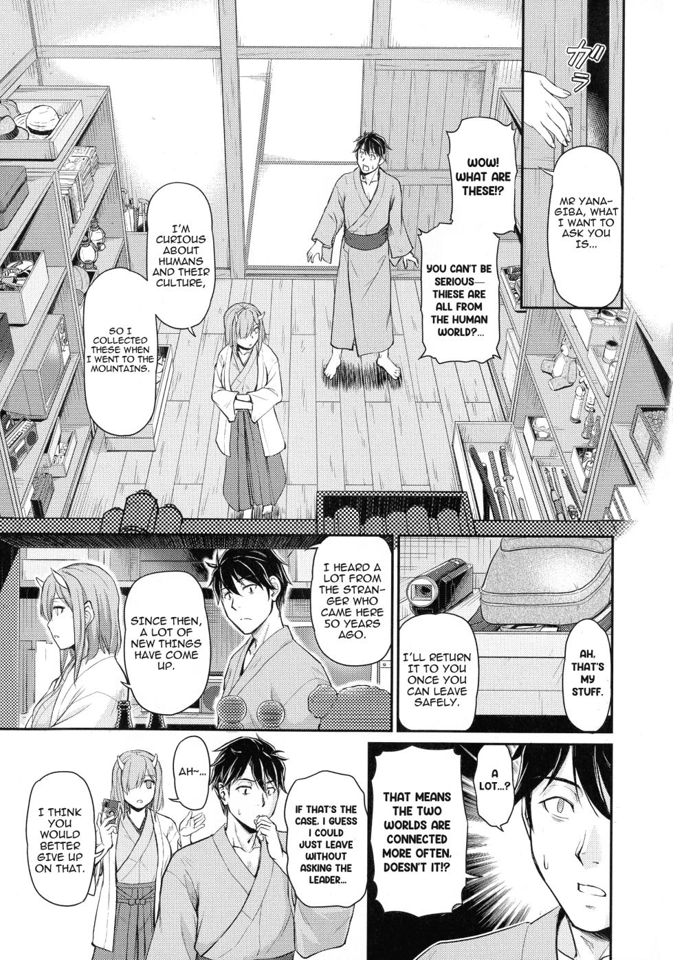 [Urase Shioji] Oni Harame Kijo Mura ni Mayoikonda Otoko no Hanashi Ch. 3 [English] - Page 5