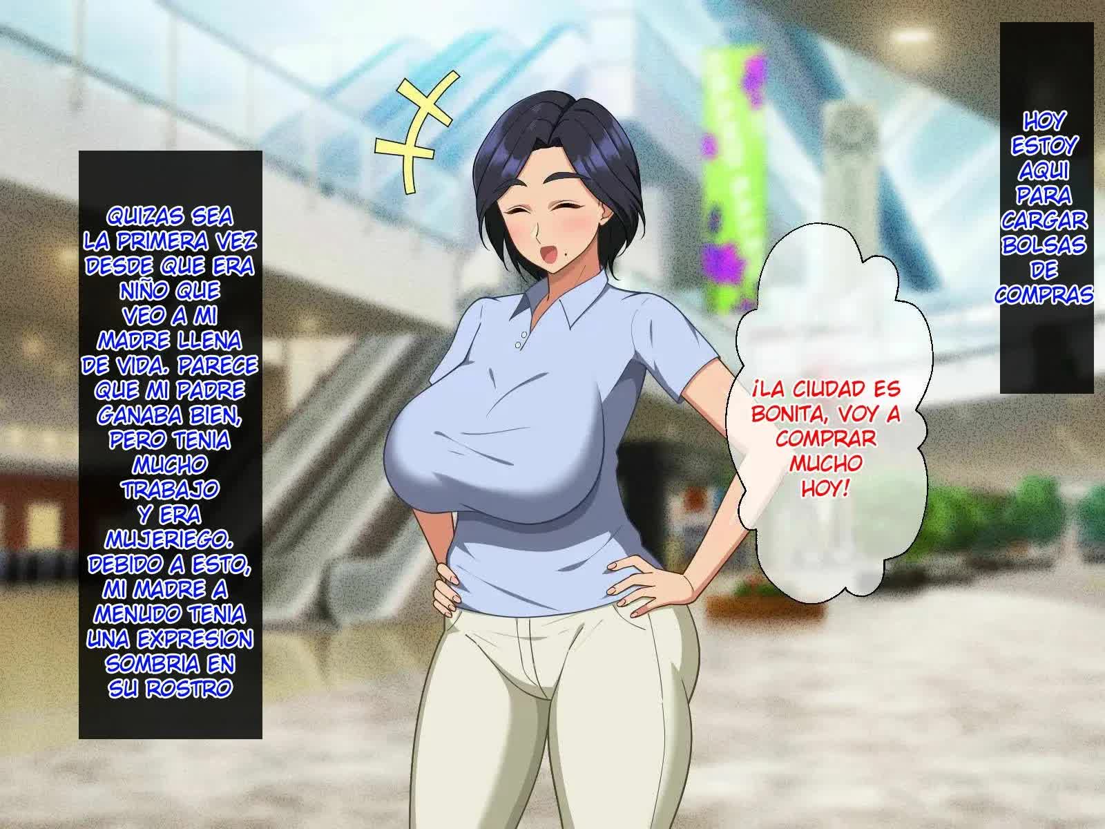 [Haruharutei (Haruharu)] Kimo-tama Kaa-chan ga Mother Complex Musuko no Ikioi ni Makete Oyome-san ni Nacchau Hanashi [Spanish] [SrTraduc] - Page 6