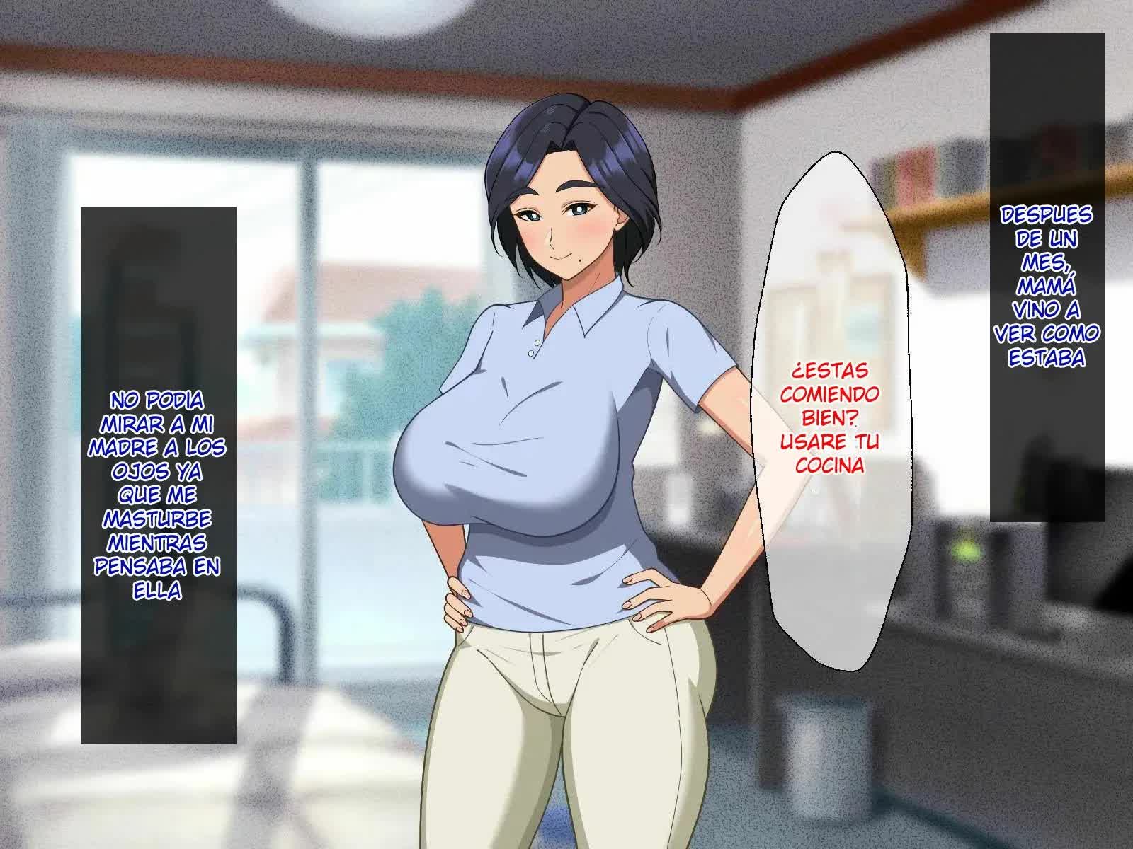 [Haruharutei (Haruharu)] Kimo-tama Kaa-chan ga Mother Complex Musuko no Ikioi ni Makete Oyome-san ni Nacchau Hanashi [Spanish] [SrTraduc] - Page 32