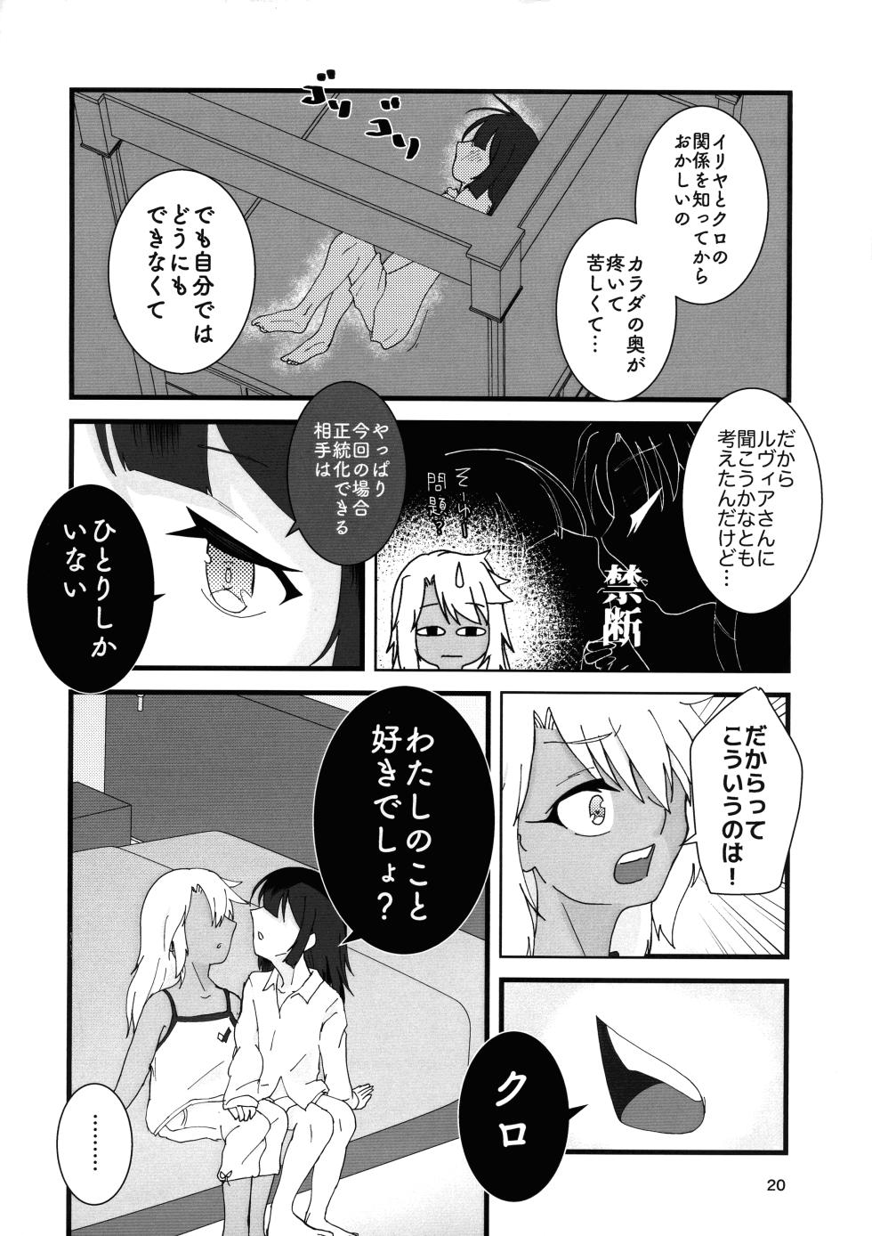 (C104) [C-Rank (Bellar)] Abunai Maryoku Kyoukyuu 4 (Fate/kaleid liner Prisma Illya) - Page 20