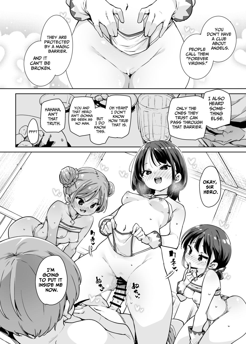 [Marui Don (Marui Maru)] Do H Shiro Mahoutsukai Sannin Tsurete Tabi ga Shitai - Three Ecchi Healer With Me | I Want To Adventure With Three Hentai White Mages!! [English] [ジゲッチ] - Page 11