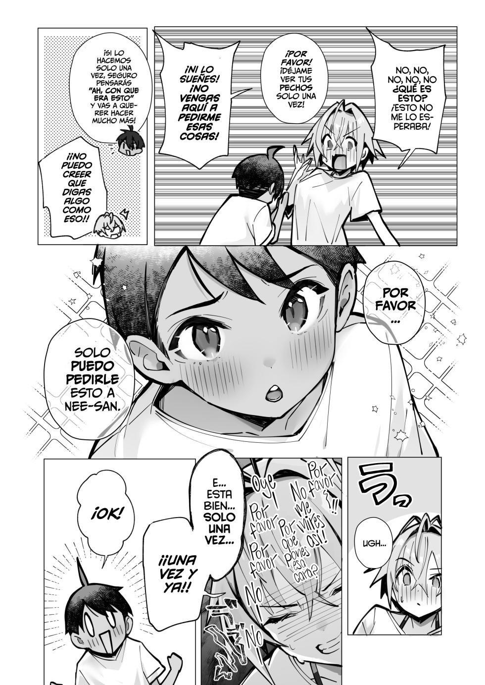 [Toran Porin Purin (Mappa Ninatta)] Oshi ni Yowai Kinjo no Nee-chan to Boku no Natsu ~Kouhai-chan no Nichijou~ | Mi verano con la agresiva Nee-chan de al lado〜La Vida Diaria de Kouhai-chan [Spanish] [EromegameTT y Lovely Diablesse Scan] [Digital] - Page 13