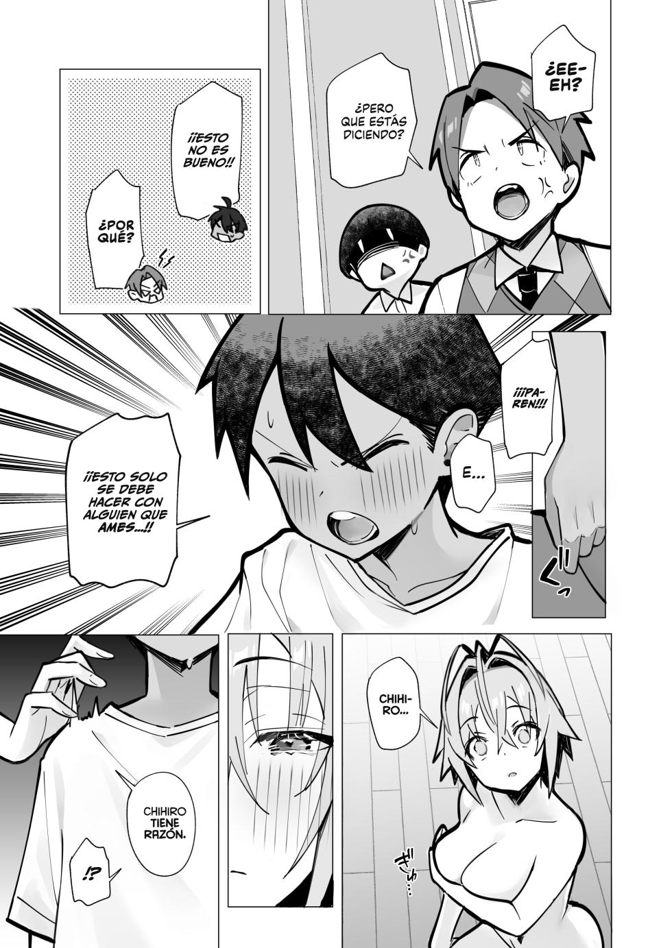 [Toran Porin Purin (Mappa Ninatta)] Oshi ni Yowai Kinjo no Nee-chan to Boku no Natsu ~Kouhai-chan no Nichijou~ | Mi verano con la agresiva Nee-chan de al lado〜La Vida Diaria de Kouhai-chan [Spanish] [EromegameTT y Lovely Diablesse Scan] [Digital] - Page 38