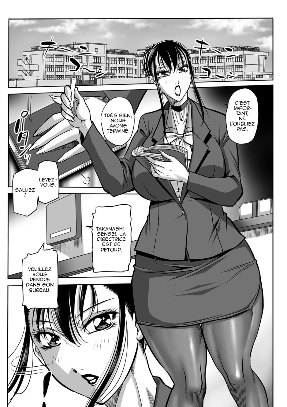 [Akane Shuuhei] Houman Onna Kyoushi Choukyou "Kyouka" - Plump woman teacher was hypnotized is Sexual Torture. Ch. 1-5 [French] [O-S] [Digital] - Page 11