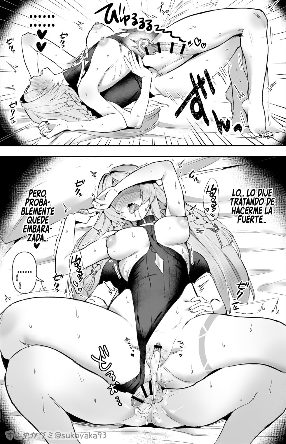 [Sukoyakagumi] Obaa-chan to ×× (Genshin Impact) [Spanish] [Rakuen Translations] - Page 4