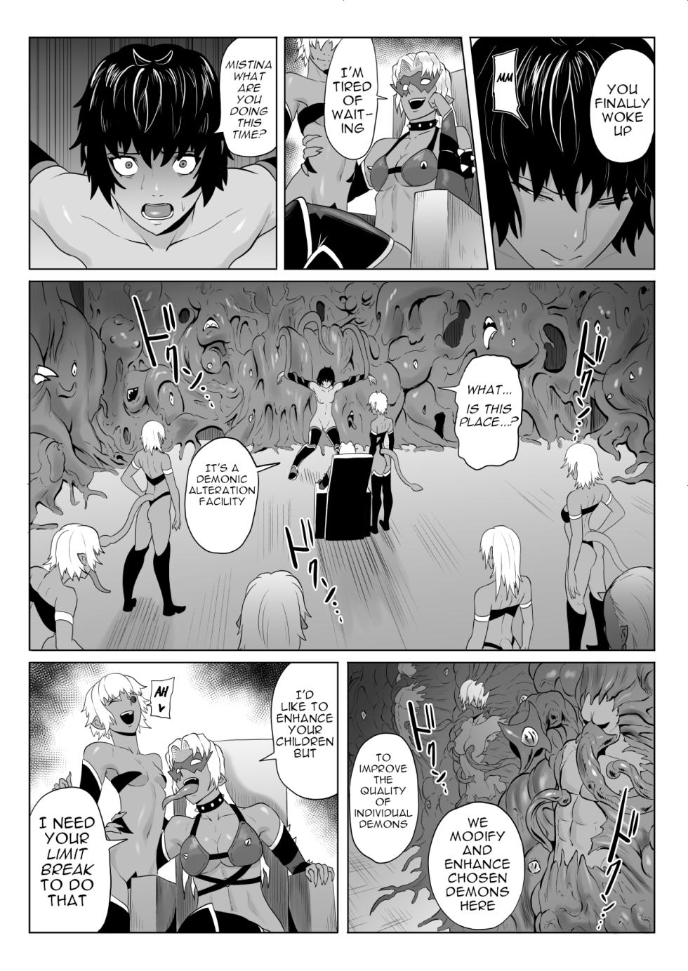 [Haru Tanuki-ya] Touma Butai Rokka no Sentou Kiroku Moudoku no Sasori 4 ~Nikutai Kaizou to Energy Drain~ | Demon Slayer Unit Rokka's Battle Record: Venomous Scorpion 4: Physical Modification and Energy Drain [English] - Page 23