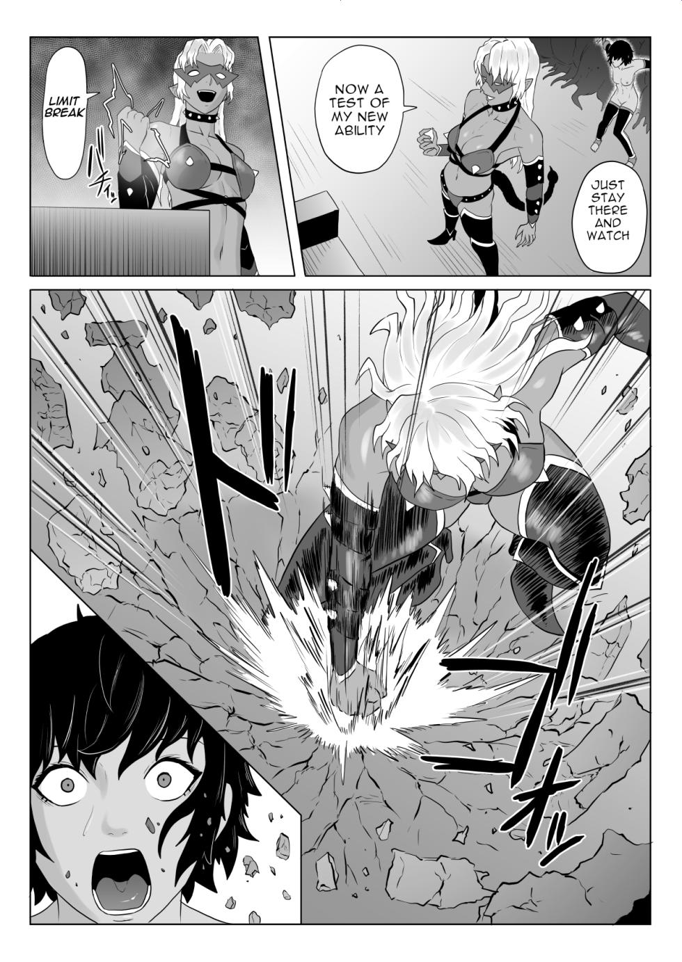 [Haru Tanuki-ya] Touma Butai Rokka no Sentou Kiroku Moudoku no Sasori 4 ~Nikutai Kaizou to Energy Drain~ | Demon Slayer Unit Rokka's Battle Record: Venomous Scorpion 4: Physical Modification and Energy Drain [English] - Page 36