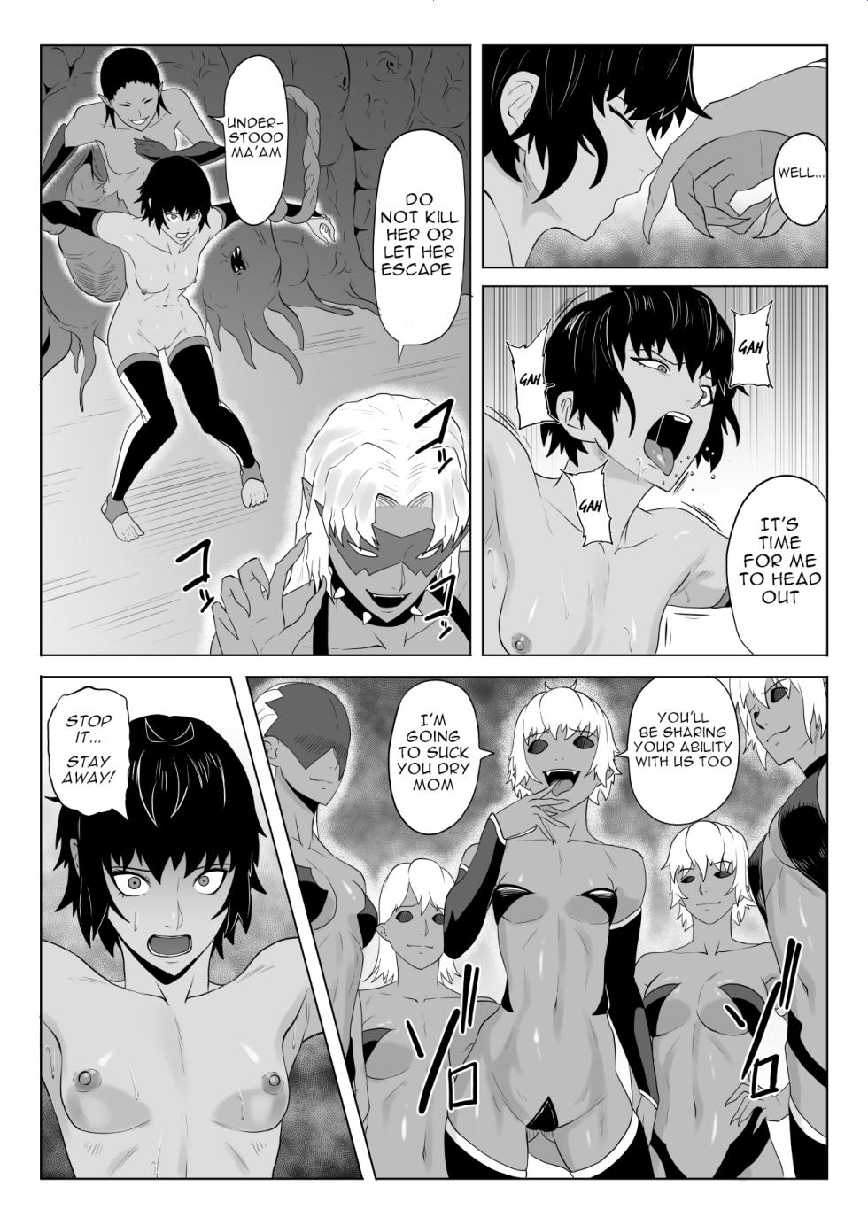 [Haru Tanuki-ya] Touma Butai Rokka no Sentou Kiroku Moudoku no Sasori 4 ~Nikutai Kaizou to Energy Drain~ | Demon Slayer Unit Rokka's Battle Record: Venomous Scorpion 4: Physical Modification and Energy Drain [English] - Page 38