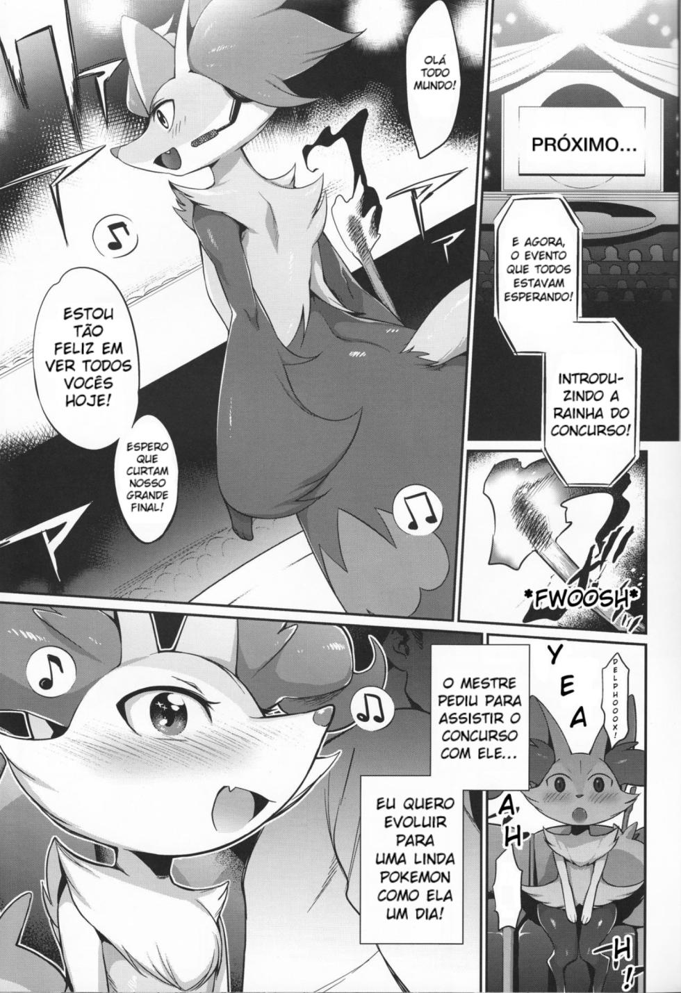 (Shinshun Kemoket) [Mizone Doubutsuen (Mizone)] Doryokuchi Ecchi 252 (Pokémon) [Portuguese] ongoing - Page 2