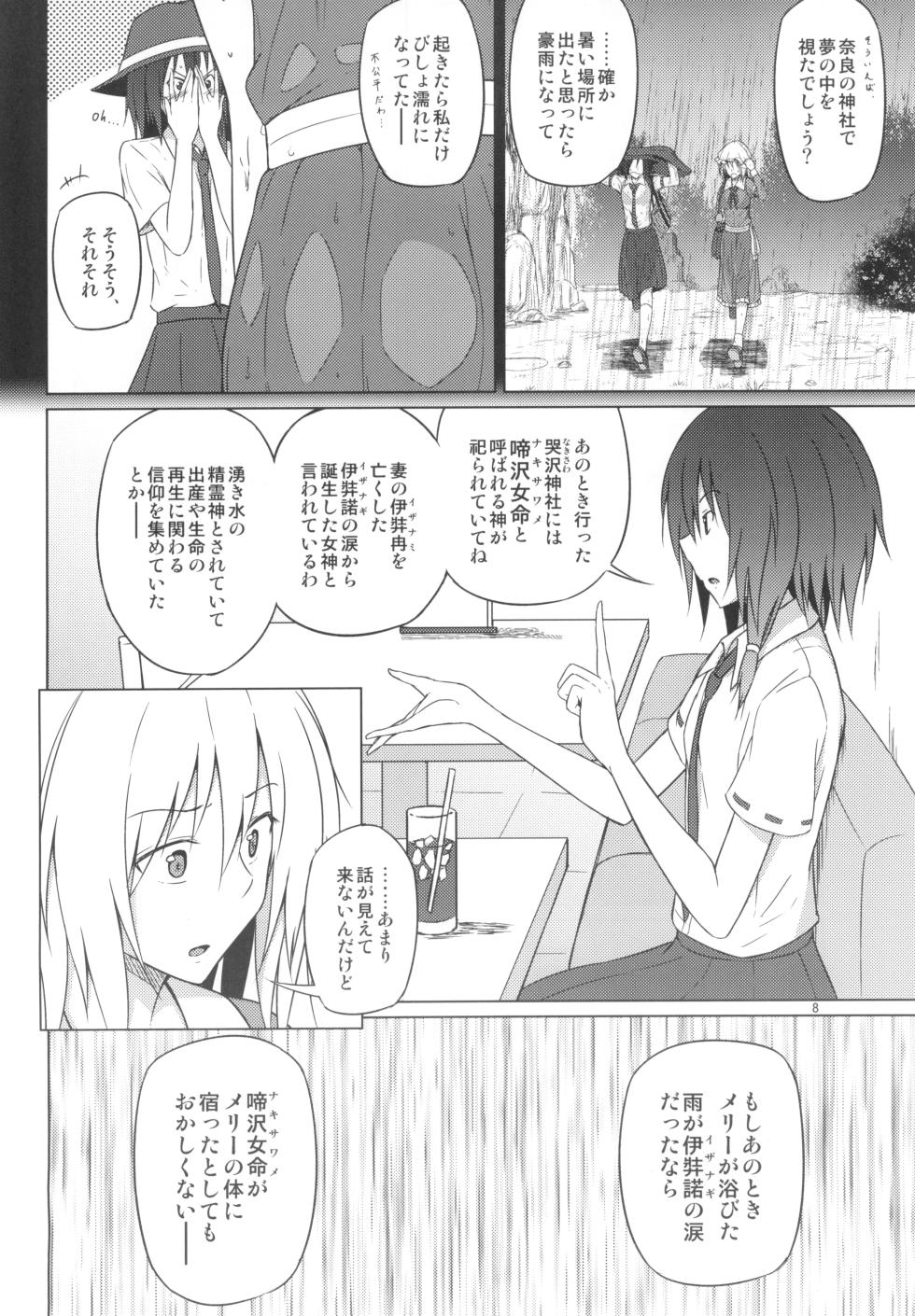 (Shuuki Reitaisai 3) [Mugendai (Humei)] Wataru Sekai ni Hito wa Nashi (Touhou Project) - Page 8