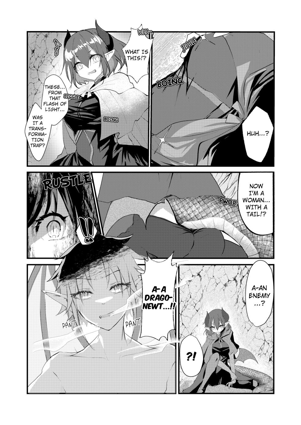 [Tempest (Yamamoto fcn)] The Transsexual Coupling of the Dragonewts [English] [Decensored] - Page 4