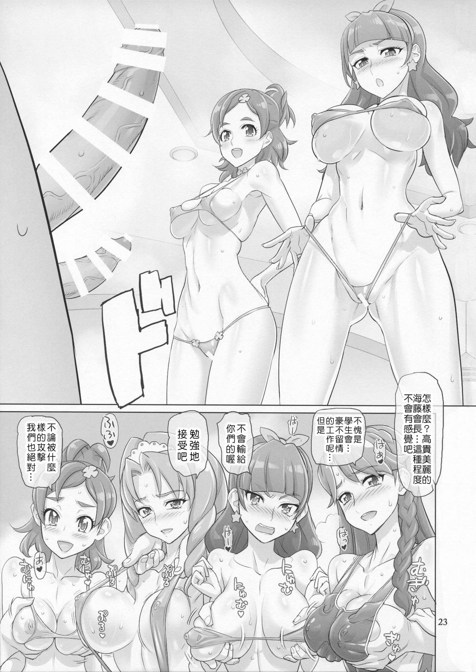 (C88) [Digital Accel Works (INAZUMA)] INAZUMA DEATHSTAR (Go! Princess PreCure) [Chinese] [個人渣翻] [Digital] - Page 23