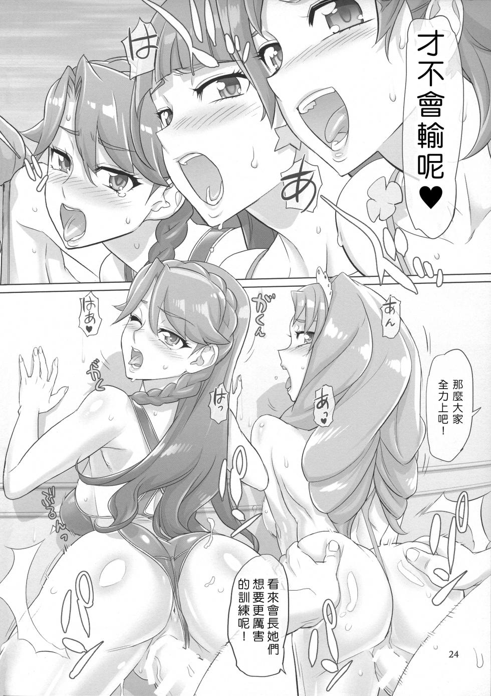 (C88) [Digital Accel Works (INAZUMA)] INAZUMA DEATHSTAR (Go! Princess PreCure) [Chinese] [個人渣翻] [Digital] - Page 24