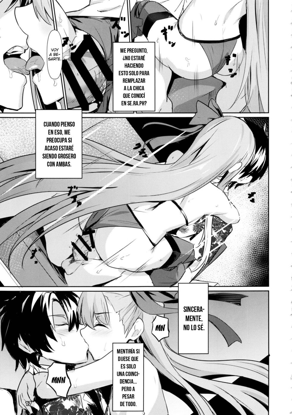 (C97) [Ohanabatake (Siseki Hirame)] Sabahon in case of Meltryllis | El Libro Pesquero de Meltryllis (Fate/Grand Order) [Spanish] [Moryango] - Page 18