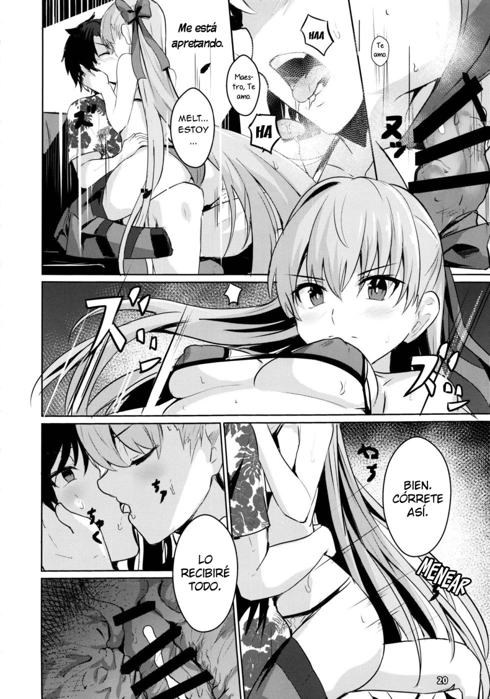 (C97) [Ohanabatake (Siseki Hirame)] Sabahon in case of Meltryllis | El Libro Pesquero de Meltryllis (Fate/Grand Order) [Spanish] [Moryango] - Page 21