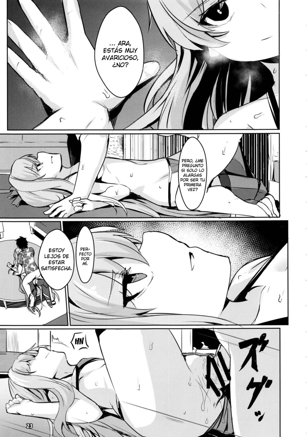 (C97) [Ohanabatake (Siseki Hirame)] Sabahon in case of Meltryllis | El Libro Pesquero de Meltryllis (Fate/Grand Order) [Spanish] [Moryango] - Page 24