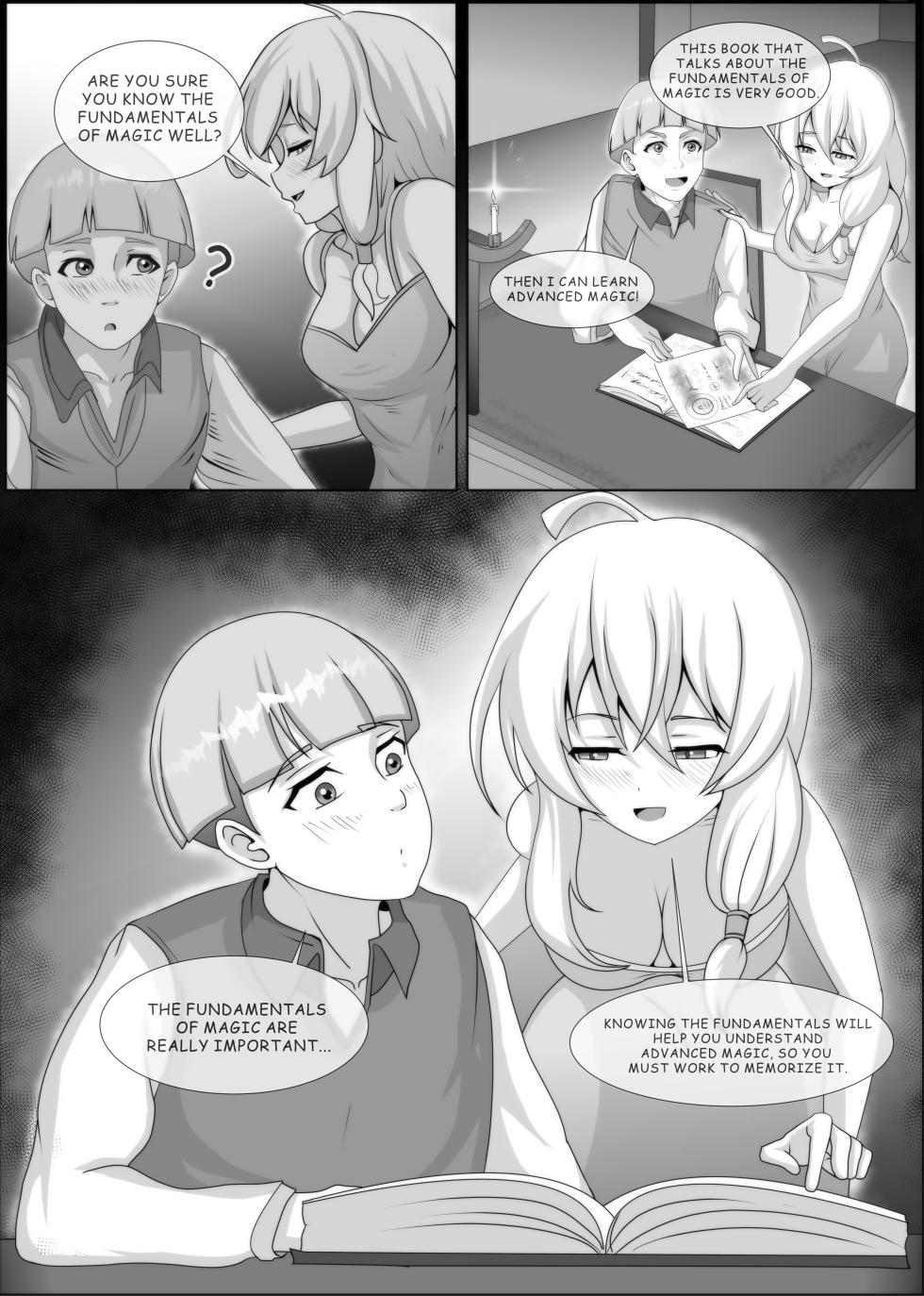 [Yadier Sometimes] Elaina's Sex Ed Experience 1-2 (Majo no Tabitabi) [Censored] - Page 4