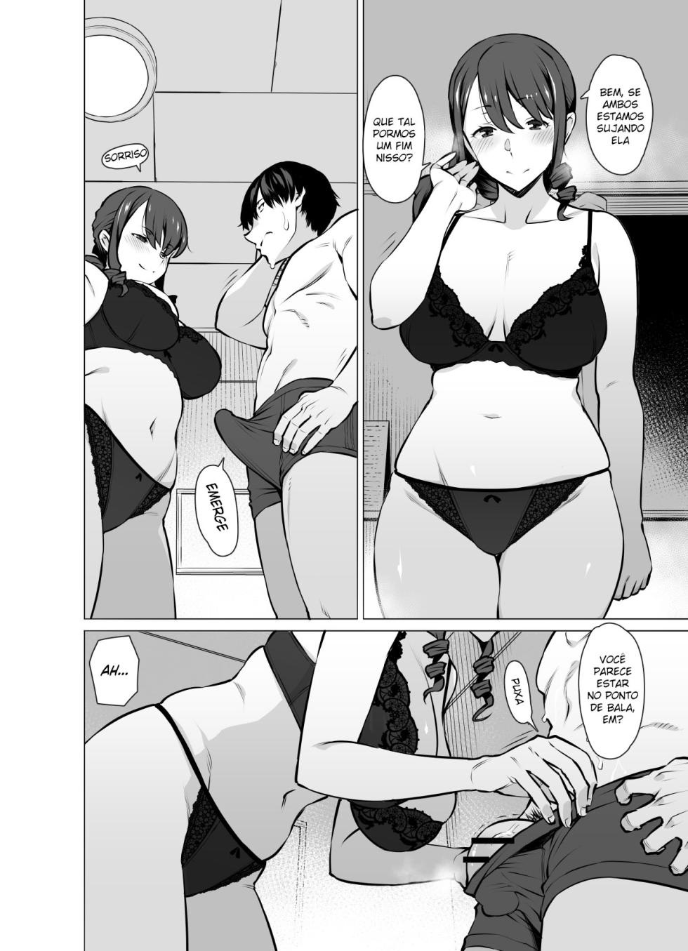 [Oojinushi (Ryuuta)] Yamazaki Makie (3●-sai), Musume no Kareshi to SeFri ni Naru [Portuguese-BR] - Page 13