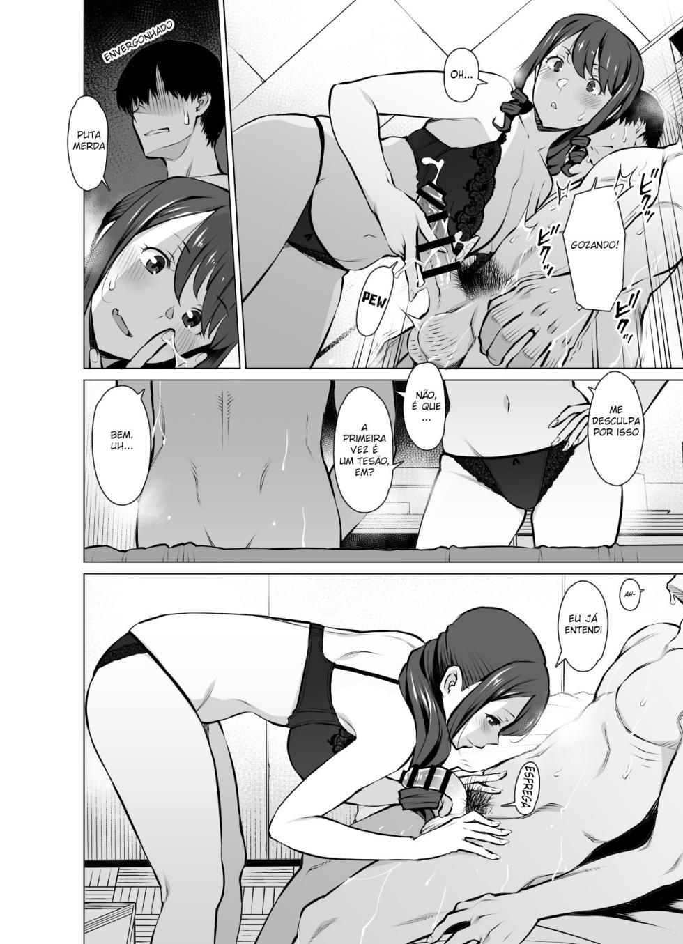 [Oojinushi (Ryuuta)] Yamazaki Makie (3●-sai), Musume no Kareshi to SeFri ni Naru [Portuguese-BR] - Page 17