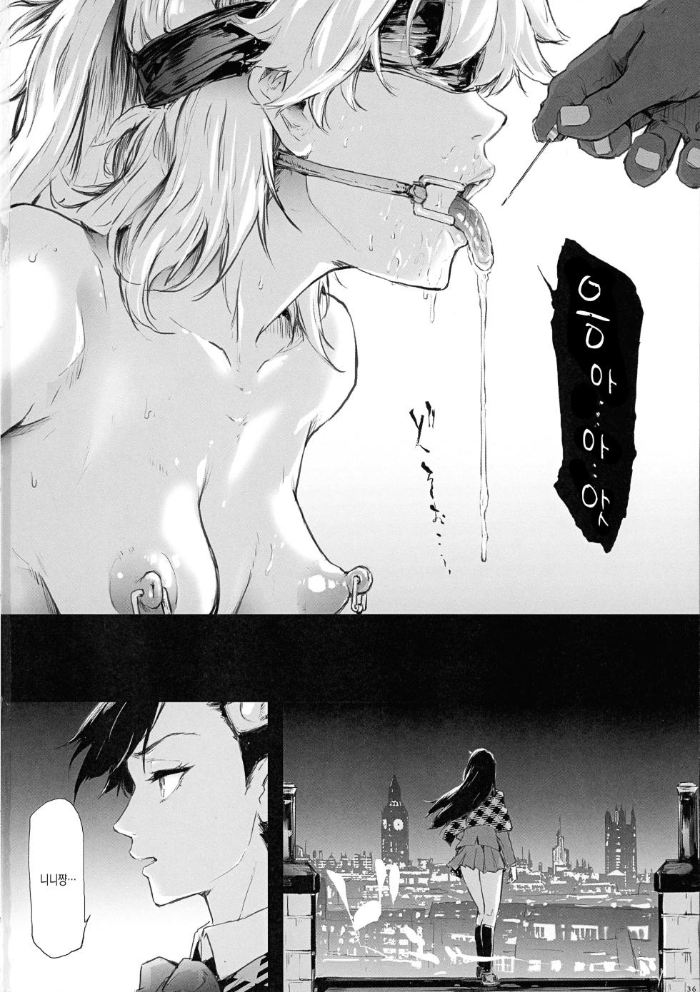 (C104) [ONOKORODOU (Shiki Takuto)] BITCH BITCH (BURN THE WITCH) [Korean] - Page 38