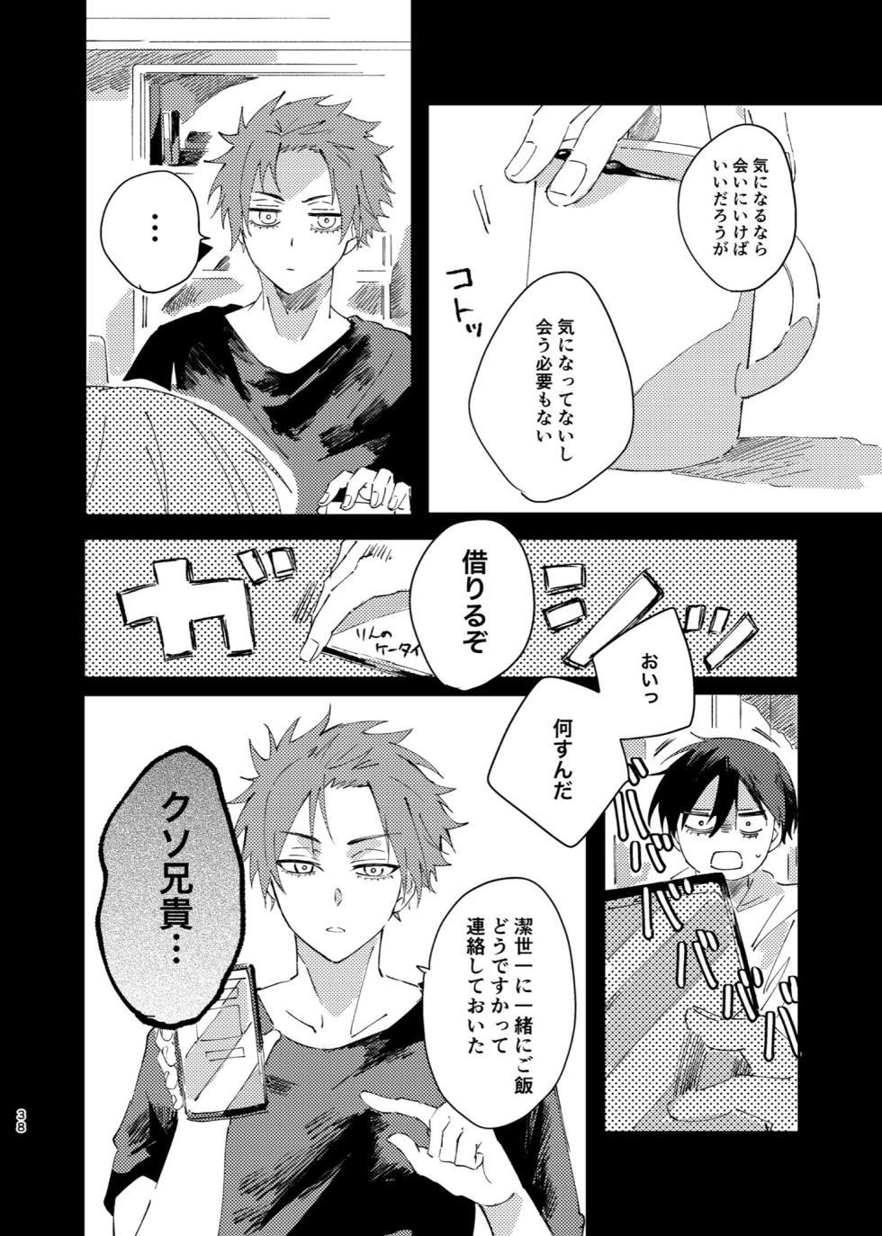 [Momo no Sake (Nekomanma)] Kimi wa Fuhitsuyou de Fukaketsu (Blue Lock) [Digital] - Page 37