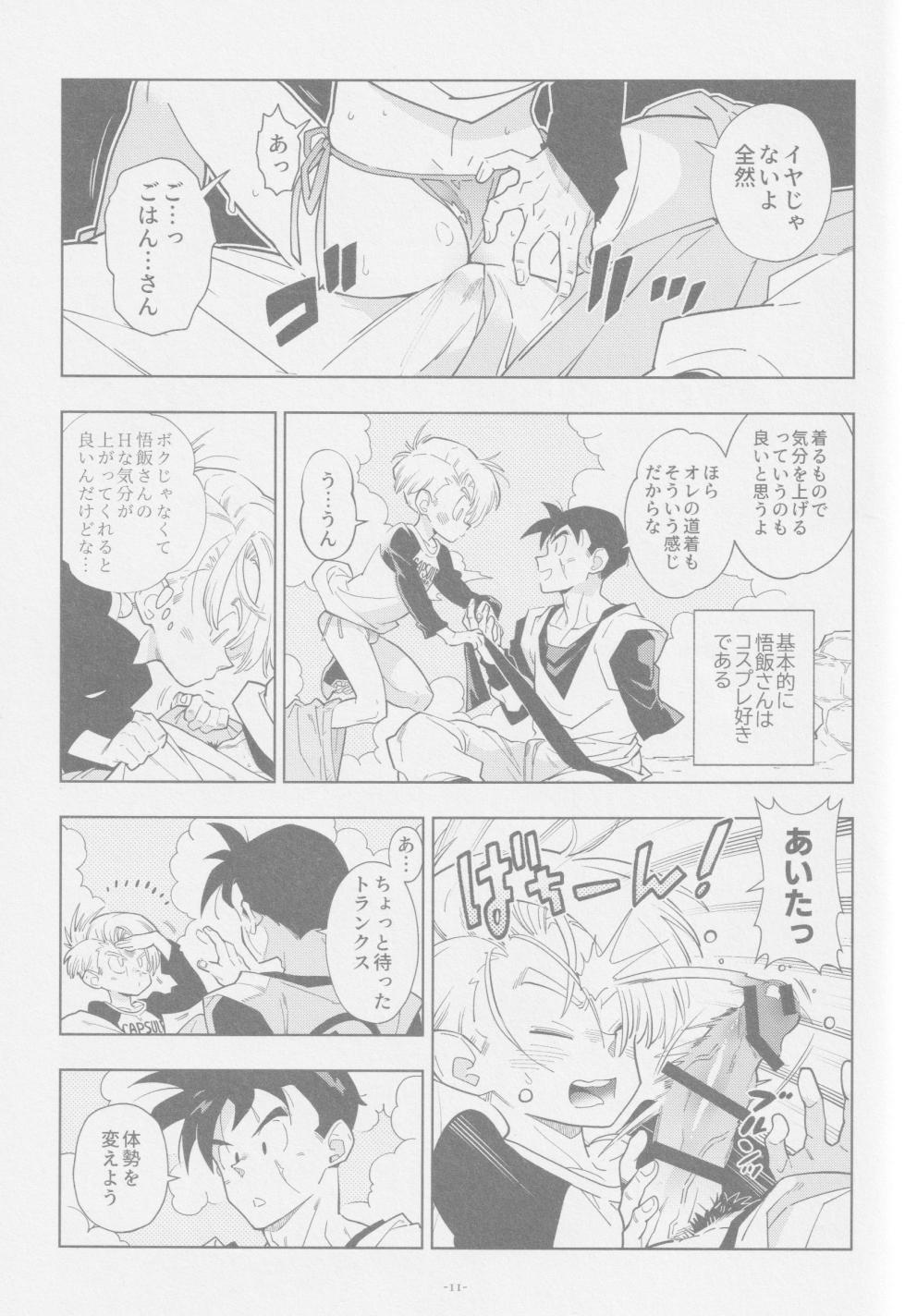 (ShotaFes 17) [Article 60 of Criminal Code (Shuhan)] Nee Gohan-san Micro Bikini Suki desu ka? (Dragon Ball Z) - Page 10