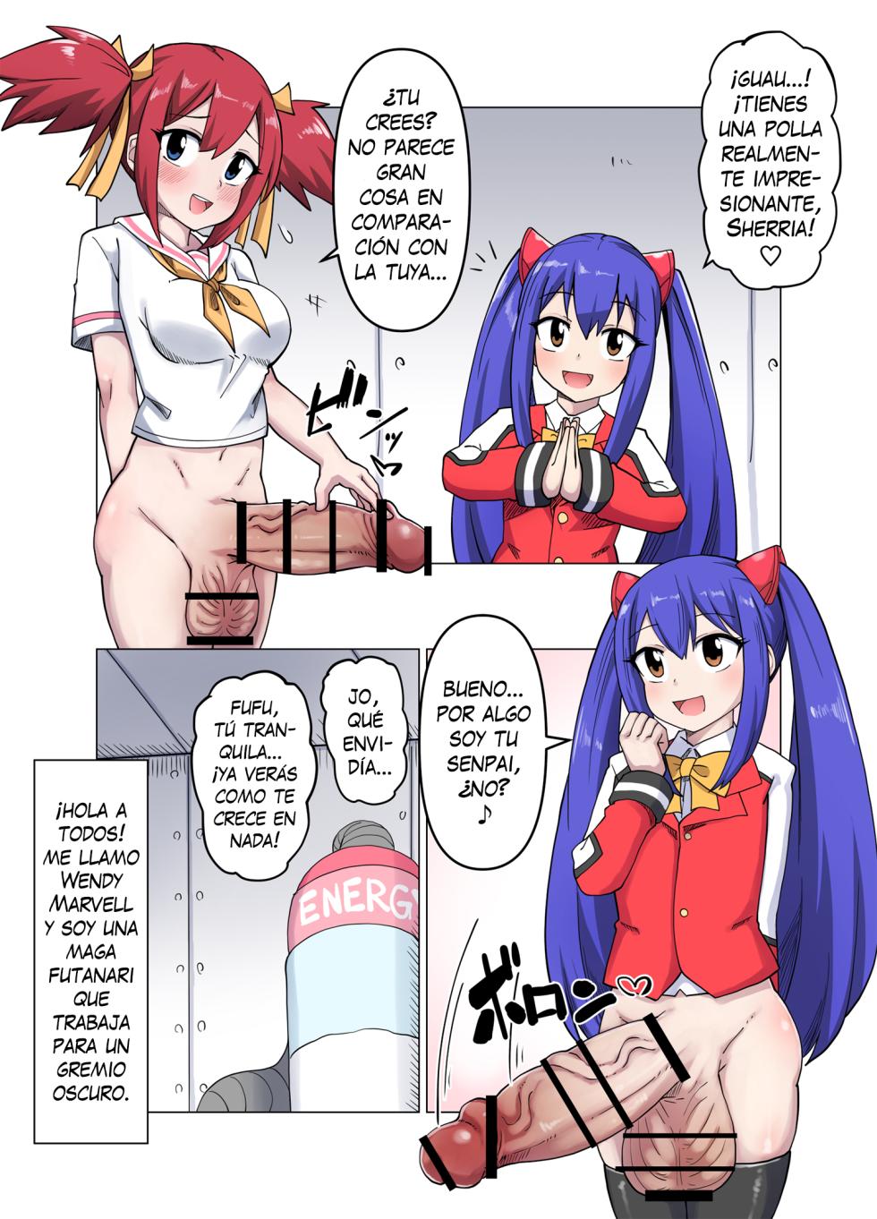 [Pechimaru] El Gremio Oscuro que convierte Chicas en Magas Futanari (Fairy Tail) [Spanish] [TMF] - Page 7