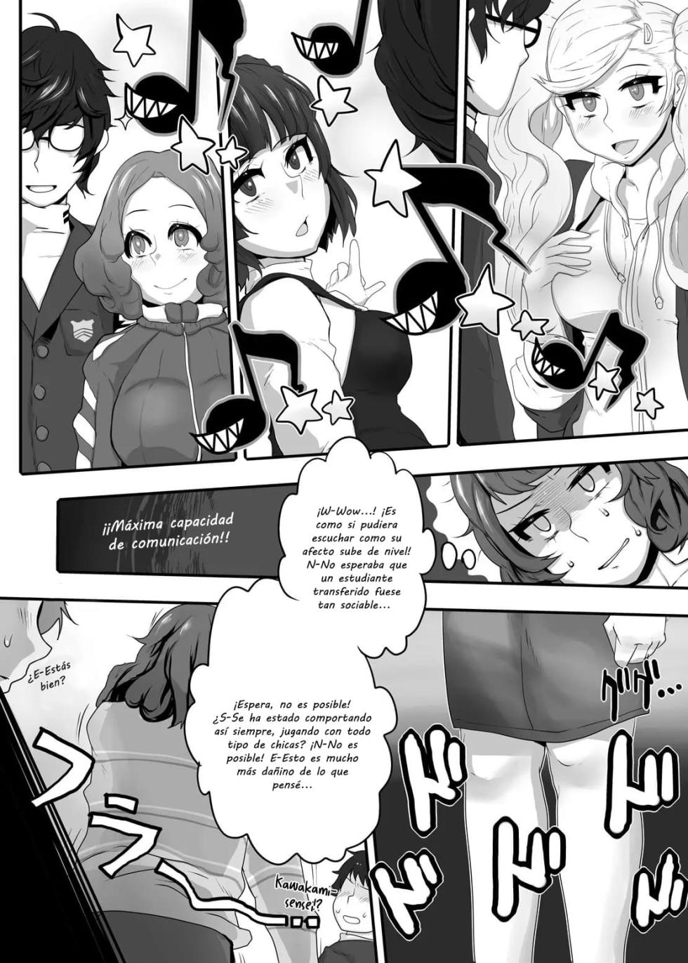 [Lunch Box+ (Nojirushi)] Kimi to Watashi no Kyouhan Kankei (Persona 5) [Spanish] [El Palacio de la Lujuria] [Digital] - Page 5