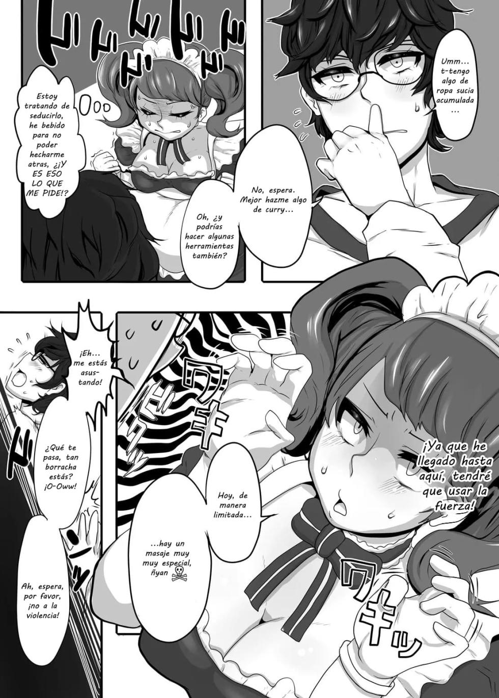 [Lunch Box+ (Nojirushi)] Kimi to Watashi no Kyouhan Kankei (Persona 5) [Spanish] [El Palacio de la Lujuria] [Digital] - Page 7