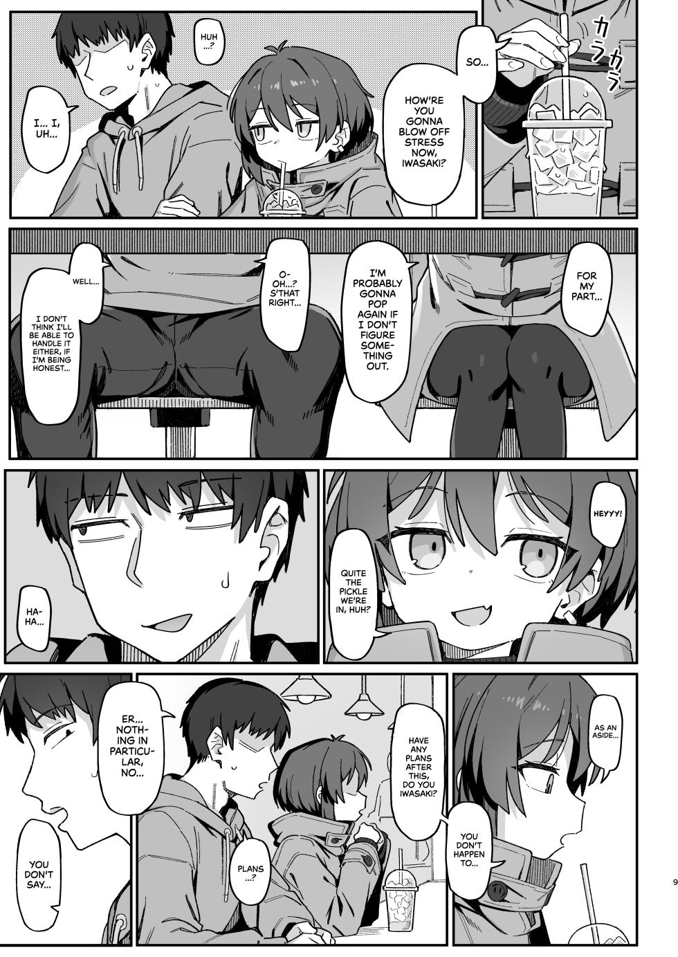 [Dagashiya (Wagashi)] Onozuka-senpai wa Warui Hito | Onozuka-senpai Is A Very Bad Girl [English] [head empty] [Digital] - Page 8
