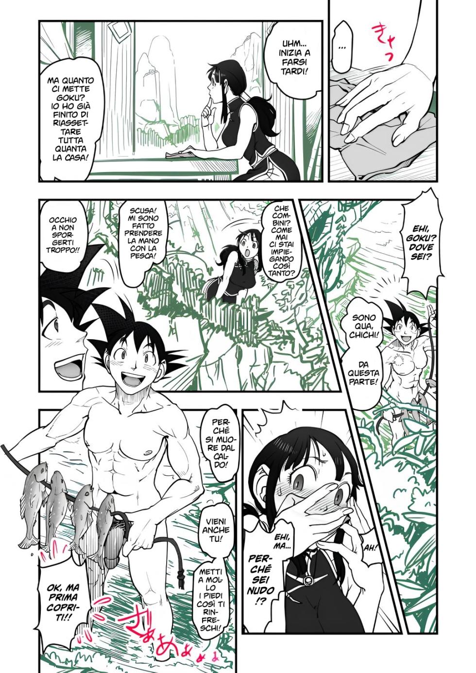 [Harunaga Makito] La Storia di Goku e Chichi nell'Arco degli Anni Ch. 1-6 (Dragon Ball Z) [Italian] {Hentai Fantasy} - Page 30