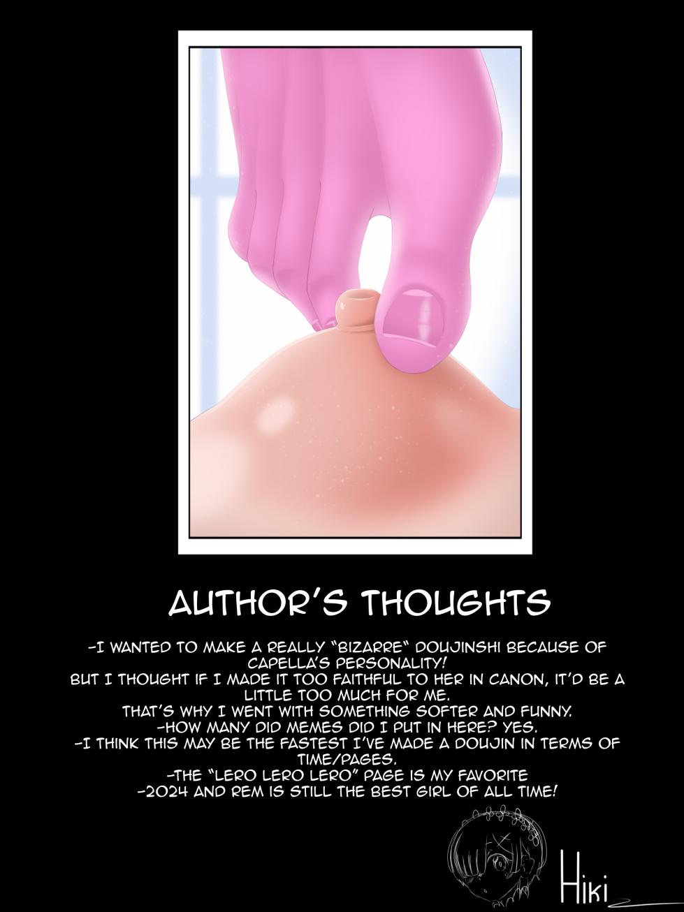 [Hiki] Capella x Subaru (Re:Zero kara Hajimeru Isekai Seikatsu) (The NekoMancers) - Page 20