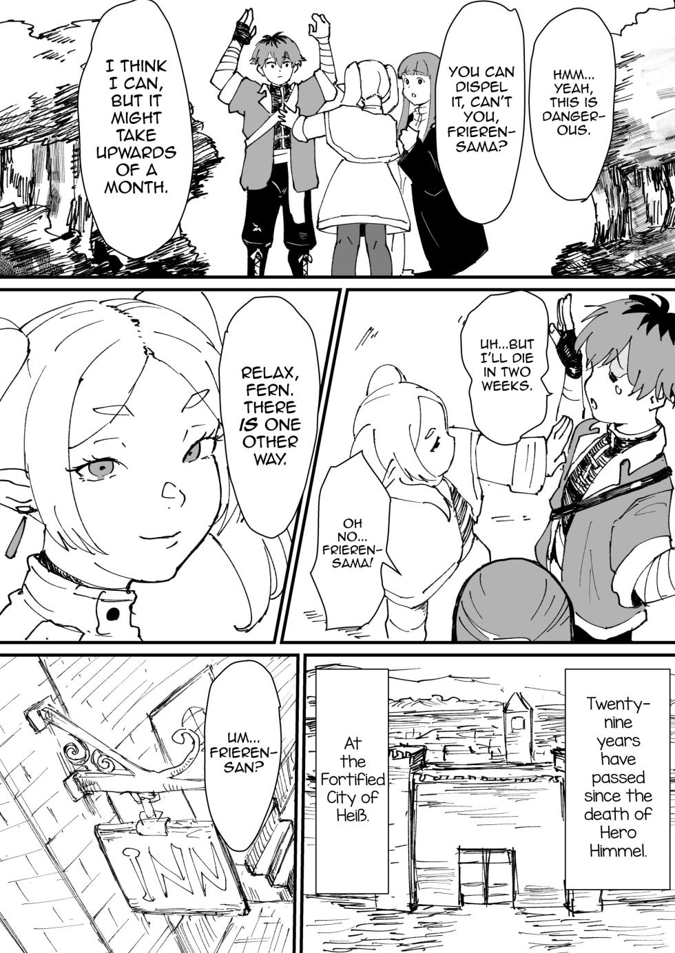 [Goma Brothers (Gomabura)] Tama-traak ~Otoko o Korosu Mahou~ (Sousou no Frieren) [English] [mysterymeat3] [Digital] - Page 3