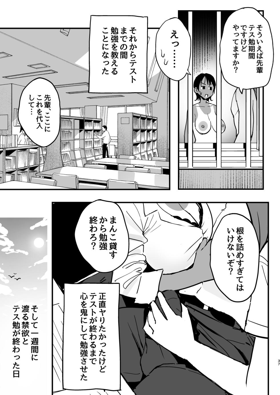 [Taniguchi Daisuke] Manko Kashite Kureru Senpai - Page 36
