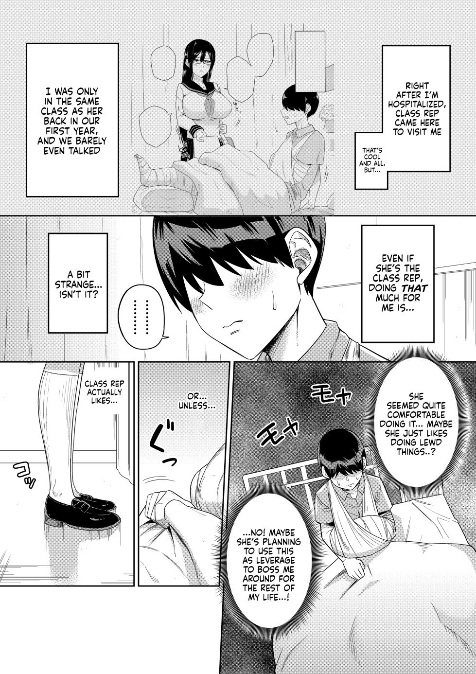 [Makosho] Sewayaki na Kyonyuu Gakkyuu Iinchou Sono 1-10 | The Kind and Caring Busty Class Rep Ch.1-10 [English] - Page 24