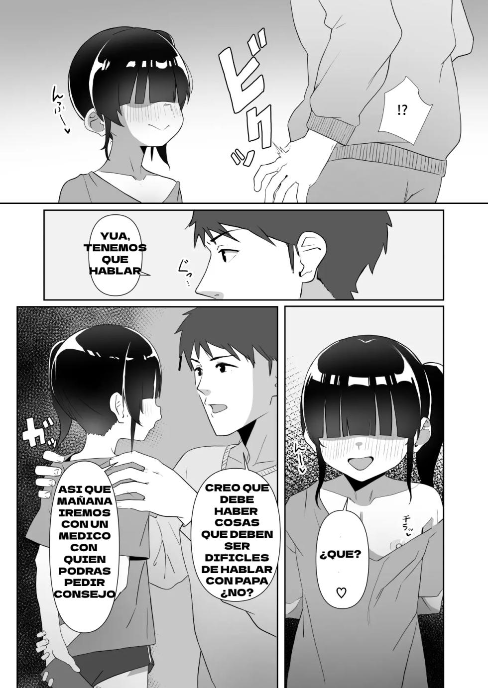 [Kibayashimori (Aruraune)] Nekura Musume no Gyaku NTR no Yarikata ~Chi no Tsunagatteinakatta Musume to Asa made Haitoku Uwaki Ecchi♥~ | La Chica Sombría Comete NTR Inverso ~Sexo Inmoral y Engañoso con Mi Hija♥~ [Spanish] [Neko-sensei] - Page 7