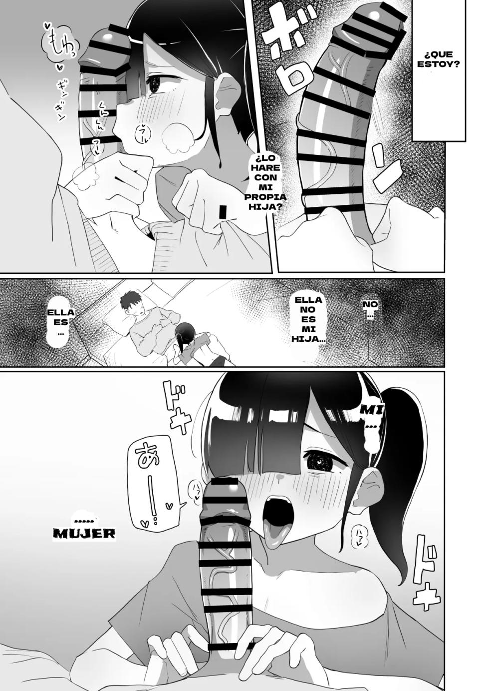 [Kibayashimori (Aruraune)] Nekura Musume no Gyaku NTR no Yarikata ~Chi no Tsunagatteinakatta Musume to Asa made Haitoku Uwaki Ecchi♥~ | La Chica Sombría Comete NTR Inverso ~Sexo Inmoral y Engañoso con Mi Hija♥~ [Spanish] [Neko-sensei] - Page 13