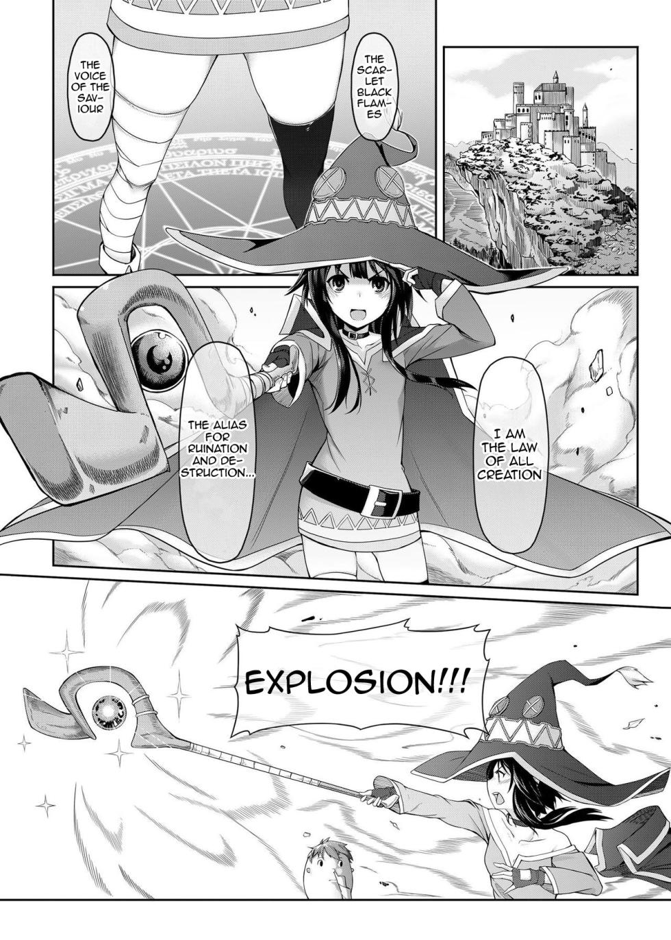 (FF28) [Bad Mushrooms (Chicke III, 4why)] Crimson Demon Explosion Dream | Kouma Bakuretsu Yume (Kono Subarashii Sekai ni Syukufuku o!) [English] [EHCOVE] [Decensored] - Page 6