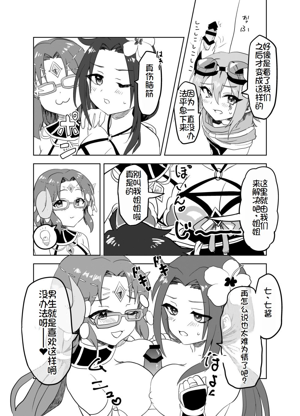 [Grade Eight! (tnd)] Natsu wa Yappari Atsui kara Okashiku Nacchatte mo Shikatanai desu ne (Princess Connect! Re:Dive) [Chinese] [萌意永久翻译] [Digital] - Page 10